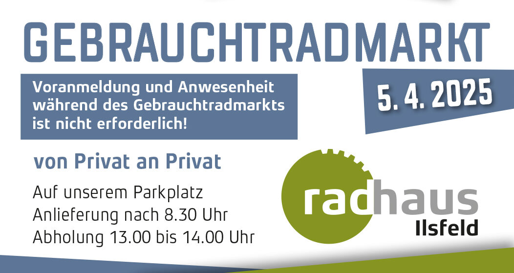 Gebrauchtradmarkt 2025 - radhaus Ilsfeld